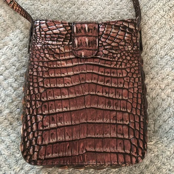 Brahmin Marley Plum Melbourne Crossbody Bag - NEW - Picture 7 of 7